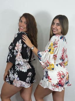 Enterito Estampado Camila - imagen