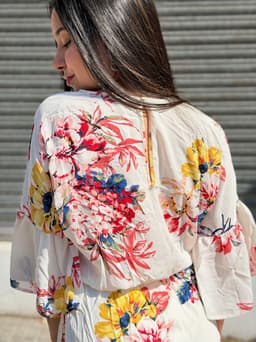 Enterito Estampado Camila - imagen