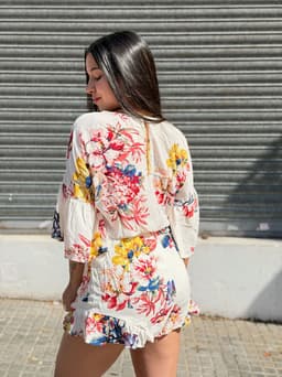 Enterito Estampado Camila - imagen