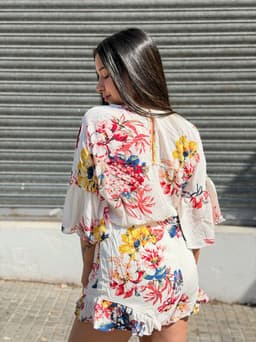 Enterito Estampado Camila - imagen