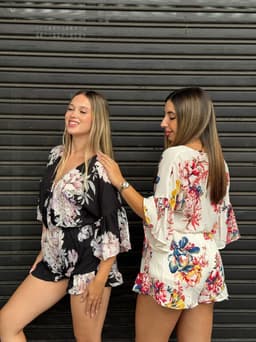 Enterito Estampado Camila - imagen