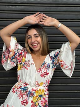 Enterito Estampado Camila - imagen