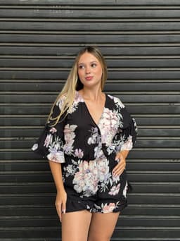 Enterito Estampado Camila - imagen