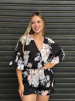 Enterito Estampado Camila - imagen