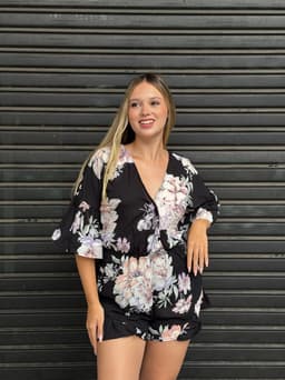 Enterito Estampado Camila - imagen