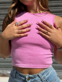 Musculosa Jade por MAYOR ($190 c/u paquete de 6 unidades incluye 3 gris y 3 negras) - imagen