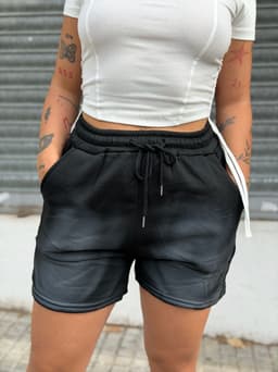 Short deportivo difuminado - imagen