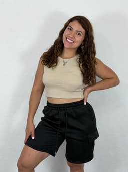 Short deportivo cargo - imagen