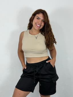 Short deportivo cargo - imagen