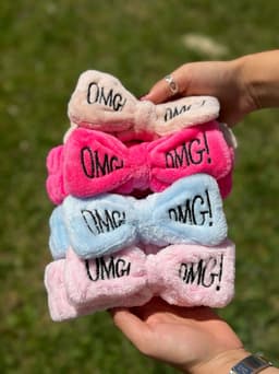 Vincha para maquillaje por MAYOR ($70 c/u paquete de 6 unidades) - imagen