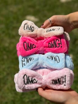 Vincha para maquillaje por MAYOR ($70 c/u paquete de 6 unidades) - imagen