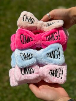 Vincha para maquillaje por MAYOR ($70 c/u paquete de 6 unidades) - imagen
