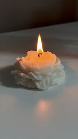 Vela para ambiente flor - imagen