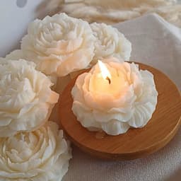 Vela para ambiente flor - imagen