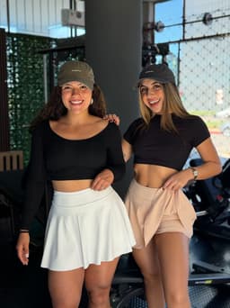 Pollera short deportiva - imagen