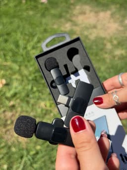 Microfono inalambrico tipo C - imagen