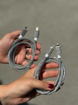 Cable cargador lurex tipo C - imagen