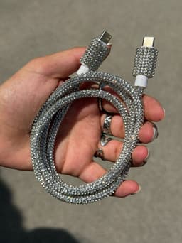Cable cargador lurex tipo C - imagen