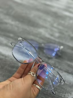 Lentes de Sol transparente - imagen
