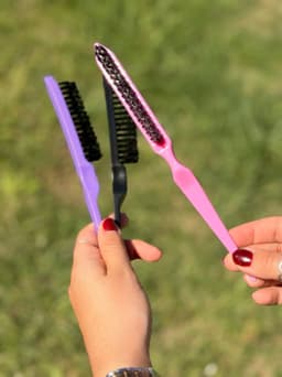 Cepillo pulidor para peinados  por MAYOR ($30 c/u paquete de 6 unidades) - imagen