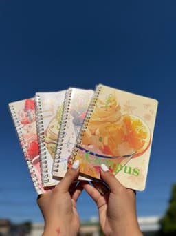 Cuaderno delicado por MAYOR ($50 c/u paquete de 6 unidades)