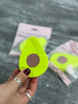 Esponja de maquillaje por MAYOR ($30 c/u paquete de 6 unidades) - imagen