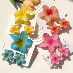 Set de 3 pinzas de flor - imagen