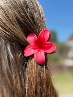 Set de 3 pinzas de flor - imagen
