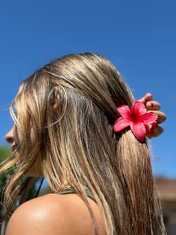Set de 3 pinzas de flor - imagen