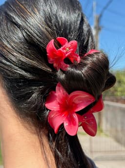 Set de 3 pinzas de flor - imagen