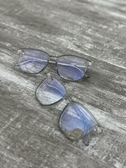 Lentes de Sol transparentes por MAYOR ($150 c/u paquete de 6 unidades) - imagen