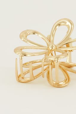 Pinza de flor metalica por MAYOR ($45 c/u paquete de 6 unidades) - imagen