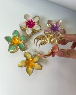 Pinza de flor hawaiana - imagen