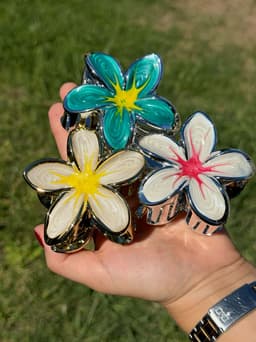 Pinza de flor hawaiana - imagen