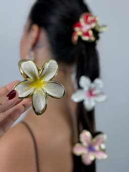 Pinza de flor hawaiana - imagen