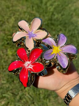 Pinza de flor hawaiana - imagen