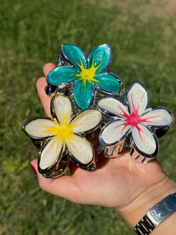 Pinza de flor hawaiana - imagen