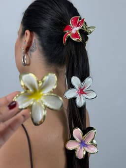 Pinza de flor hawaiana - imagen