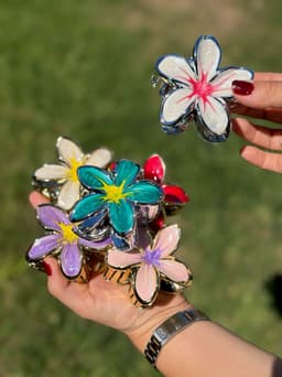 Pinza de flor hawaiana - imagen