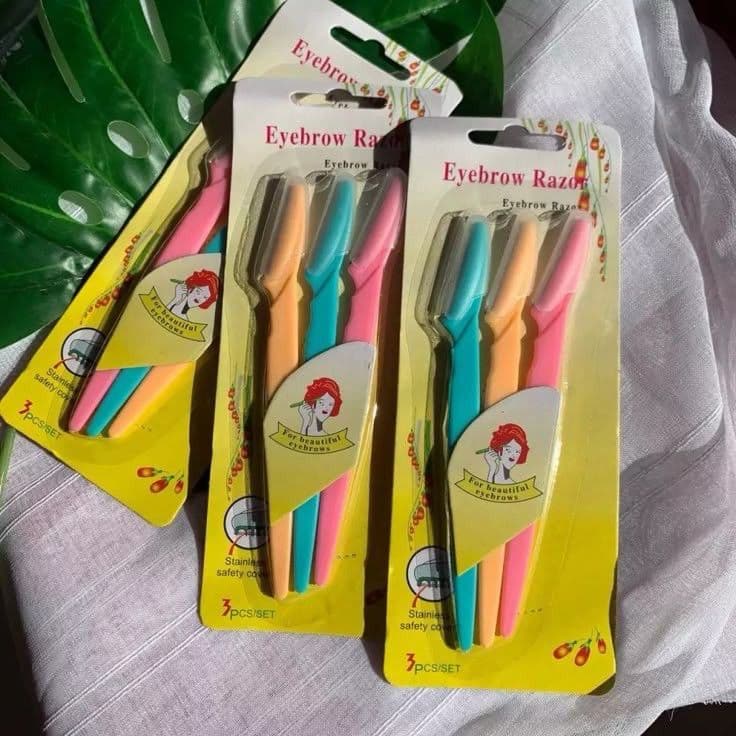 Set de 3 perfiladores para cejas por mayor ( Pack de 6 set de 3 a $30 c/u )