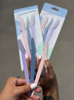 Set de 3 perfiladores de cejas por mayor ( Pack de 6 set de 3 a $45 c/u ) - imagen