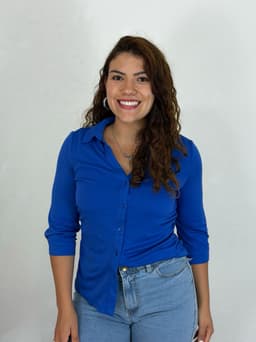 Camisa entallada Oliva - imagen