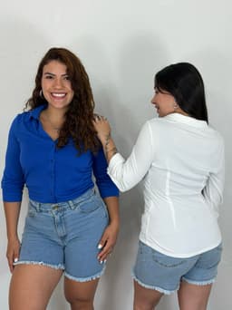 Camisa entallada Oliva - imagen