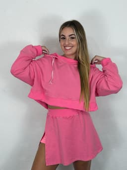 Conjunto de short y canguro Lupe - imagen