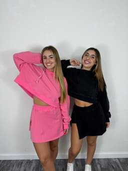 Conjunto de short y canguro Lupe - imagen
