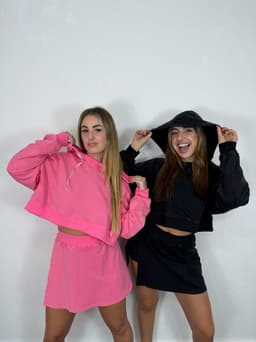 Conjunto de short y canguro Lupe - imagen
