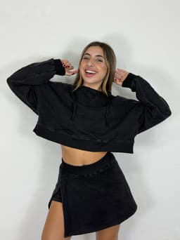 Conjunto de short y canguro Lupe - imagen