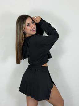 Conjunto de short y canguro Lupe - imagen