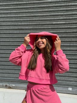 Conjunto de short y canguro Lupe - imagen