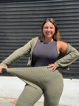 Conjunto de pantalon y campera Sofia - imagen